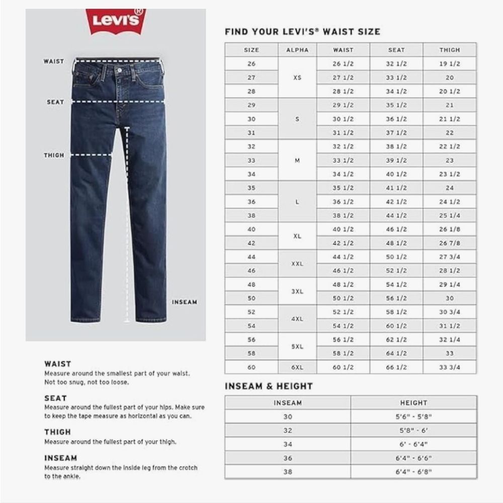 Levi's 550 Relaxed Straight Jeans Classic Fit Size 40x30 - Picture 6 of 13